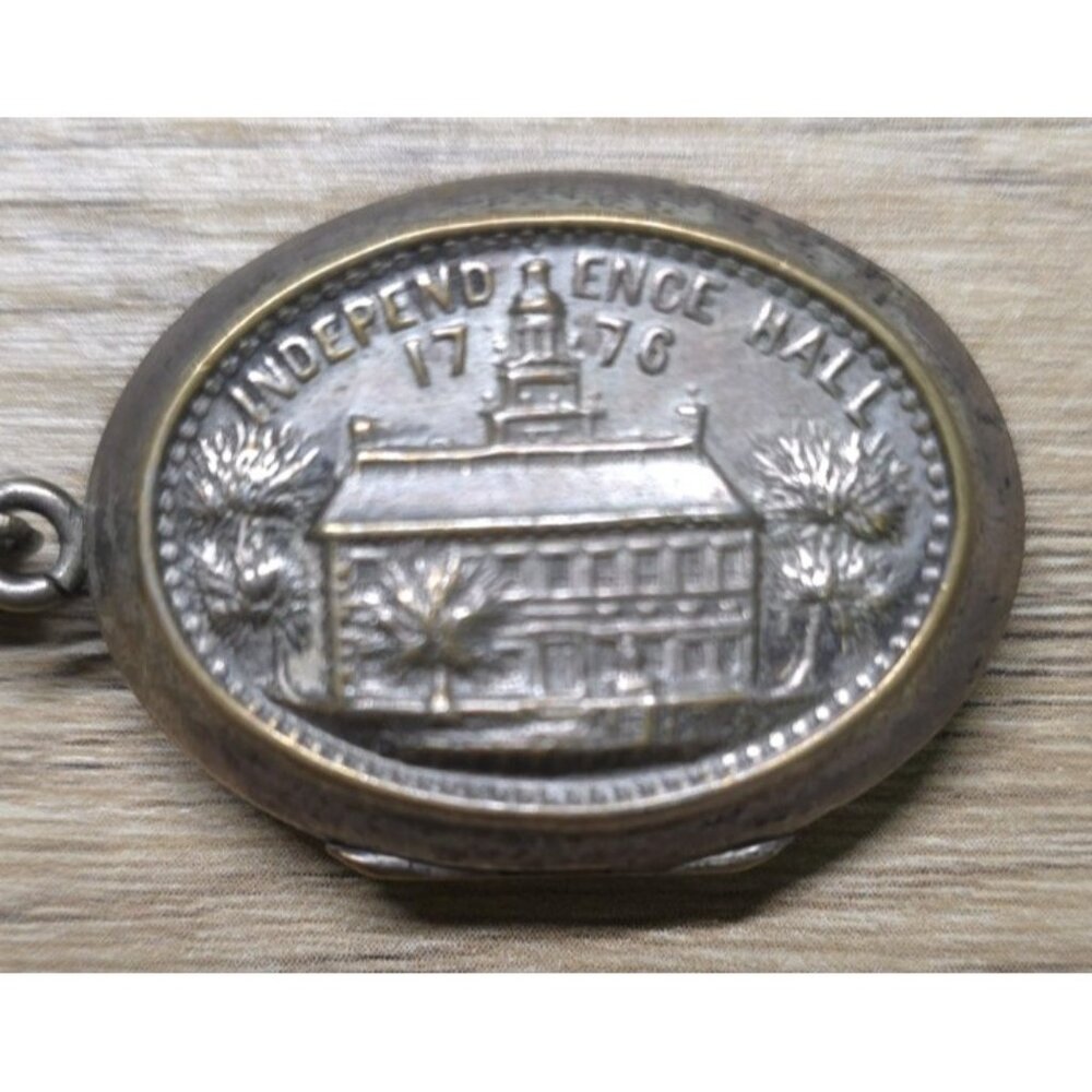 1776-1876 1st World's Fair 250 year America anniversary Centennial Locket - Picture 5 of 16